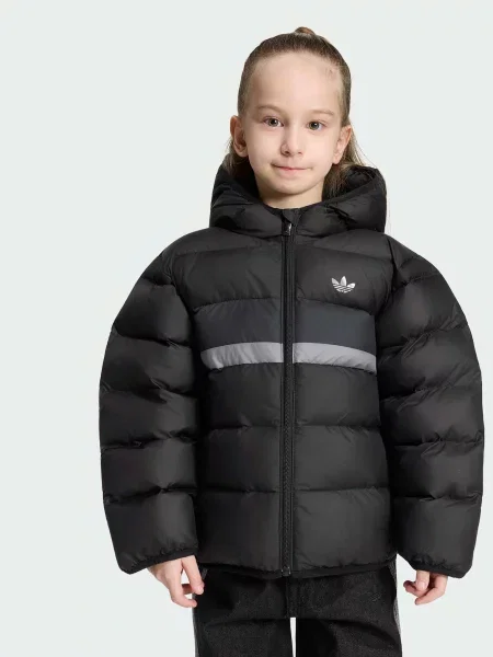 Детская демисезонная куртка Adidas черная