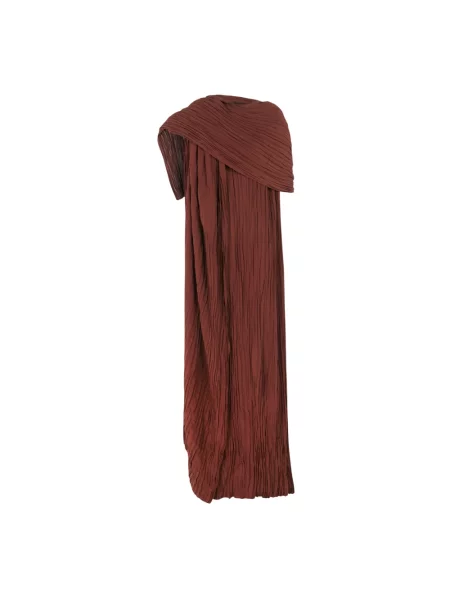 Maksi sukienka maxi Cortana garniturowa brązowa