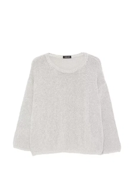 Пуловер Anne Claire с пайети сиво