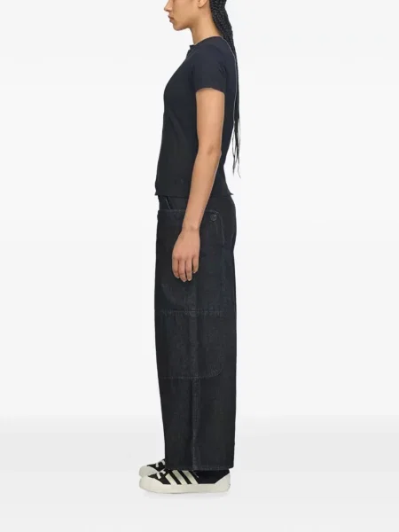 Scurt tricou Y-3 cu mâneci scurte negru