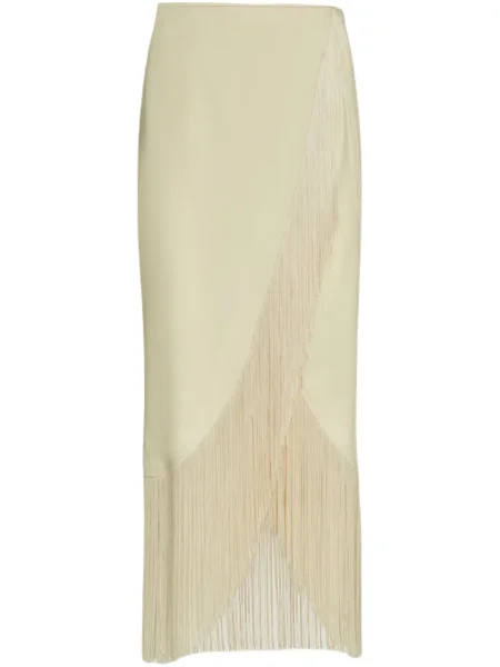 Fustă midi Taller Marmo până la genunchi