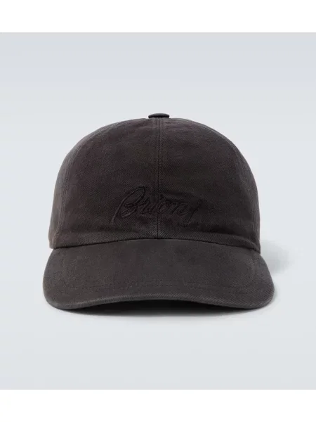 Șapcă Brioni din cașmir negru