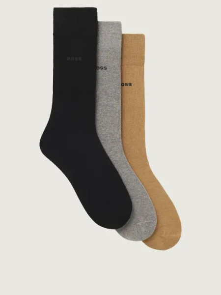BOSS BLACK Șosete 3P RS GiftSet Uni CC gri