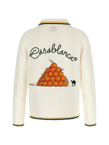 Cardigan Casablanca alb