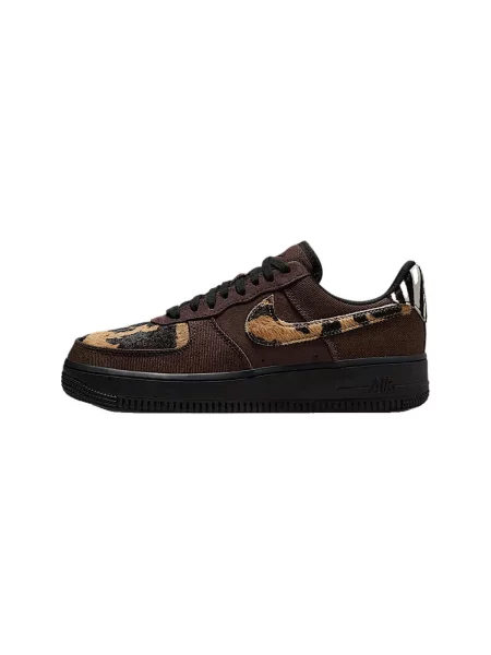 Pantofi Nike cu imprimeu animal print maro