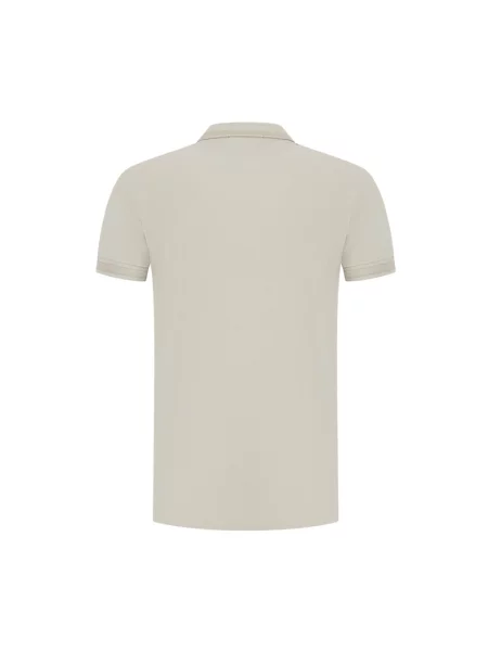 Koszulka polo Boss beżowa