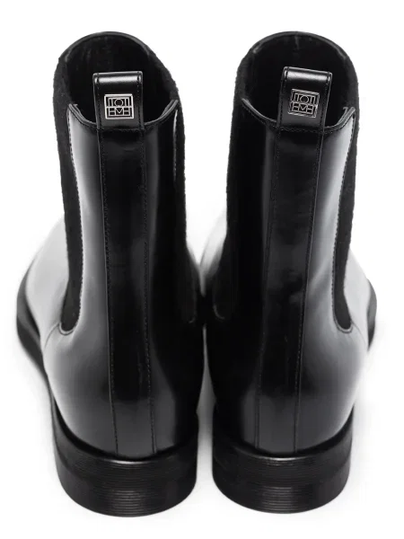 Botine chelsea Toteme negru