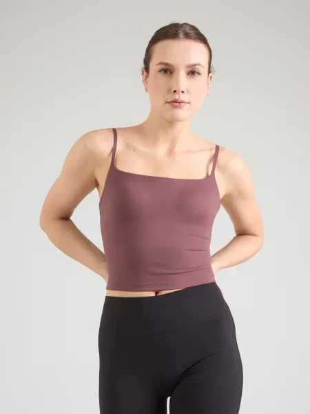 ICANIWILL Sport top Nimble vin roșu
