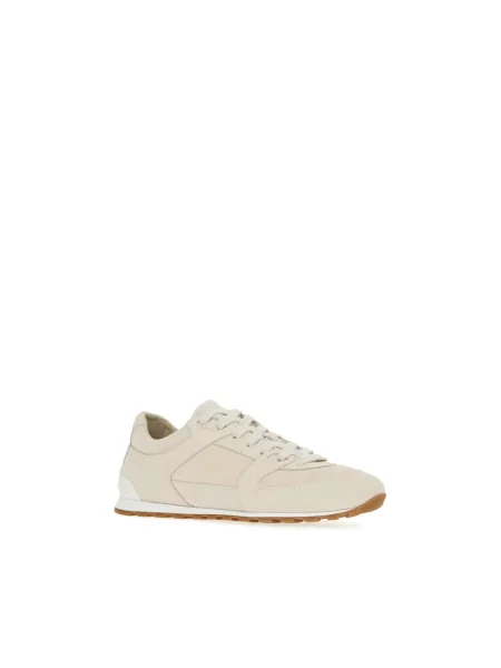 Sneakersy Brunello Cucinelli zamszowe beżowe
