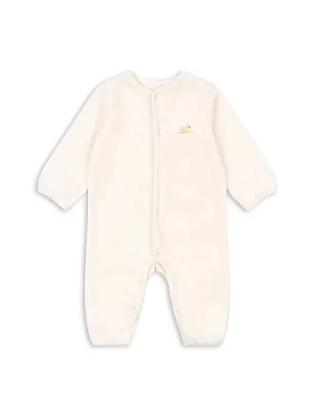 Fanga Fontana overal dojčenský flísový ELU ONESIE GOTS béžová