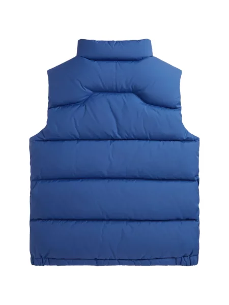 Dětska péřová vesta Polo Ralph Lauren modrá