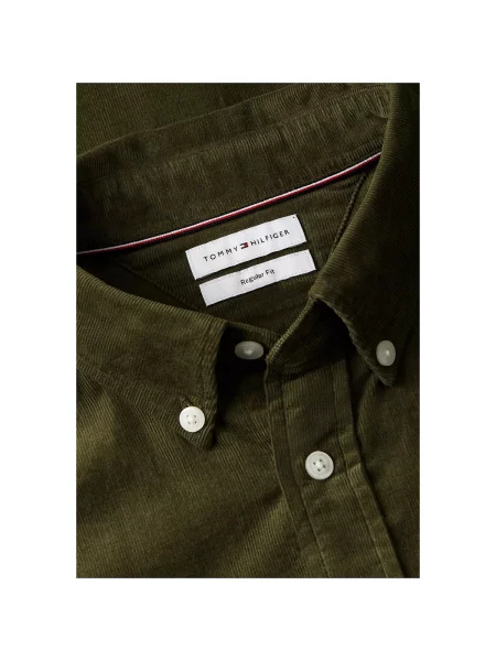 Košeľa Tommy Hilfiger zelená