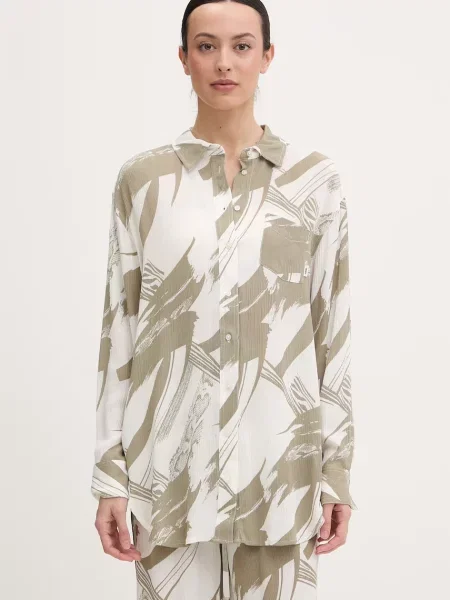 DKNY plážová košile zelená