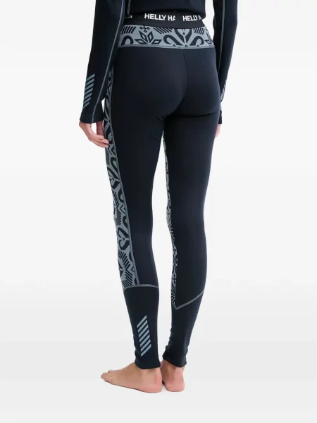 Leggings Helly Hansen cu autograf albastru