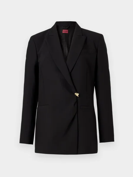 HUGO sacou cu două rânduri de uni negru