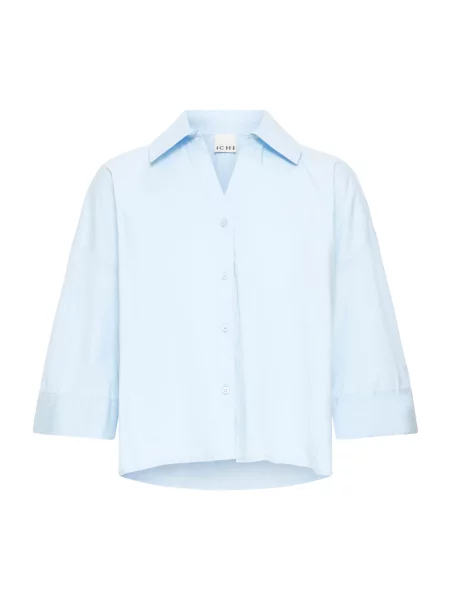 ICHI Bluză IHLUANNE deschis albastru