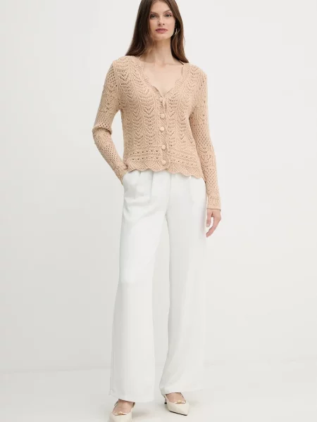 Fracomina kardigan ciepły beżowy