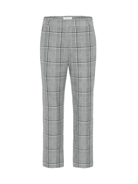 Pantaloni Velvet cu talie înaltă de catifea gri