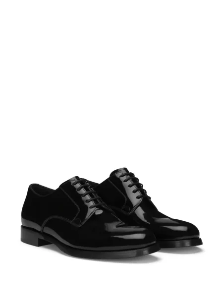 Šněrovací krajkový derby Dolce & Gabbana černý