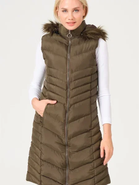 Vestă Dewberry maro