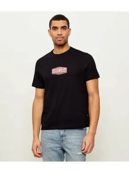 Guess Jeans Tricou negru
