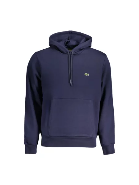 Lacoste Bluza Z Kapturem blau niebieska