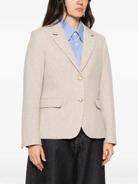 Sacou Gant cu model herringbone