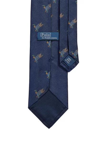 Cravată Polo Ralph Lauren de mătase albastru