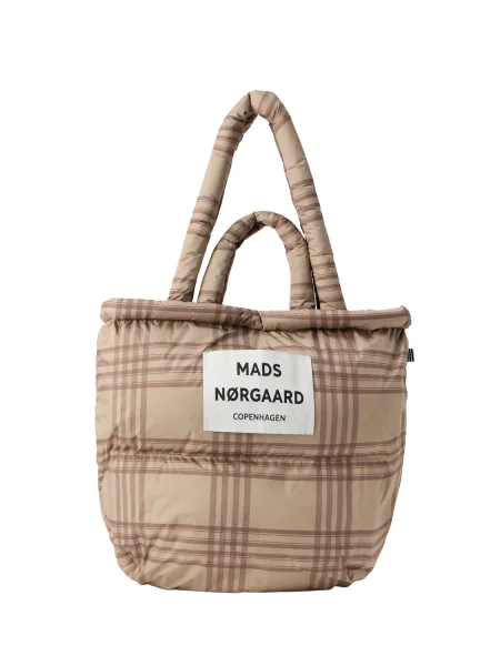 MADS NORGAARD COPENHAGEN Shopper torba / cappuccino smeđa