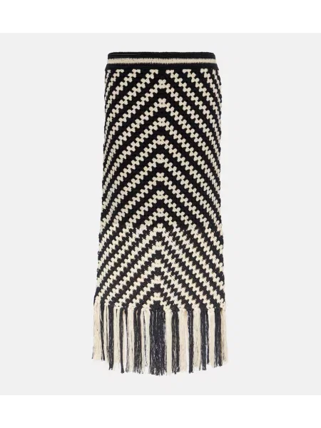 Spódnica midi Zimmermann do kolan