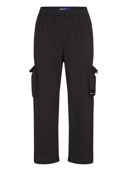Pantaloni cargo Karl Lagerfeld Jeans negru