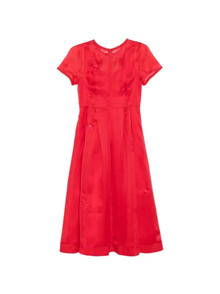 Rochie midi Shiatzy Chen roșu
