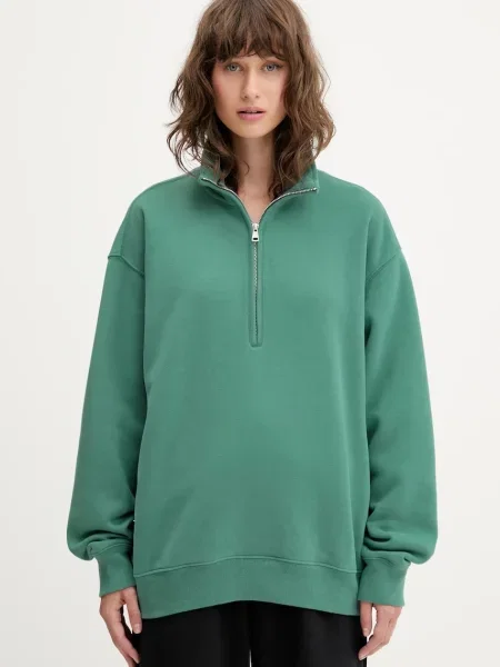 Суитчър Abercrombie & Fitch зелено