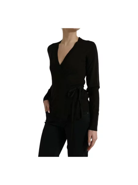 Sweter Dolce And Gabbana wełniany czarny