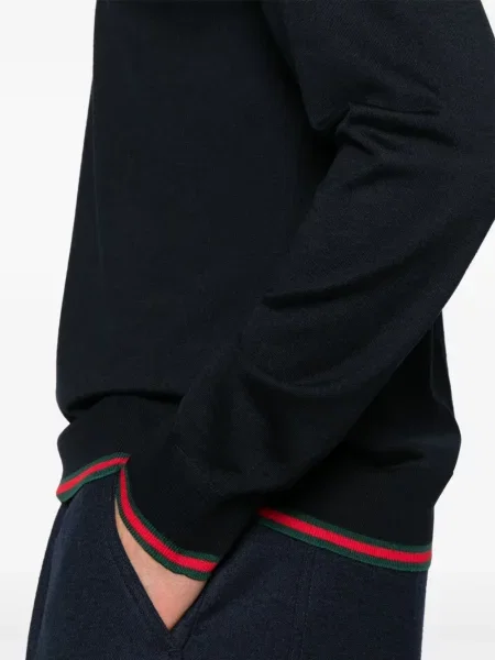 Pulover Gucci de lână albastru