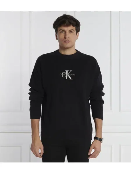 Calvin Klein Jeans Pulover | negru