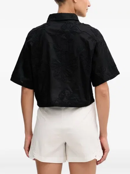 Decupat cămașă Benetton negru