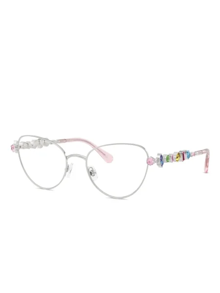Ochelari de soare Swarovski Eyewear de cristal argintiu