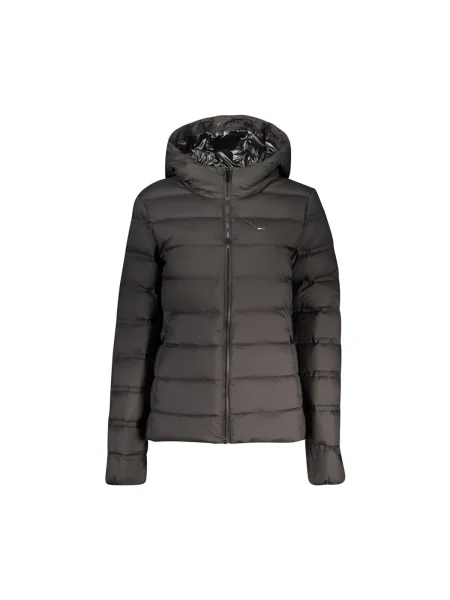 Tommy Jeans geacă de puf negru