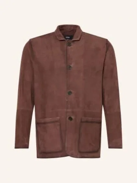 Arma Kožená Bunda Levinson hnědá