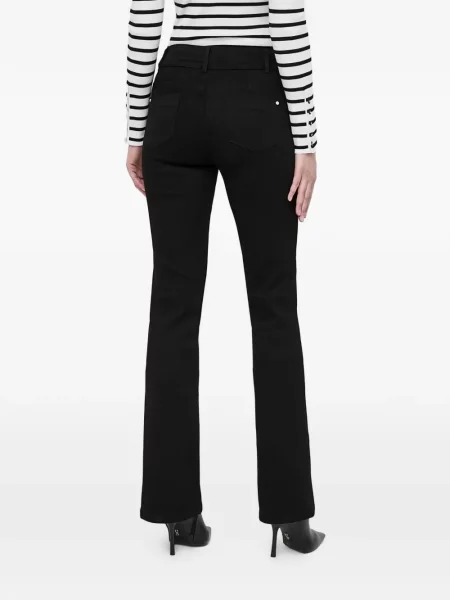 Jeansy bootcut Morgan czarne