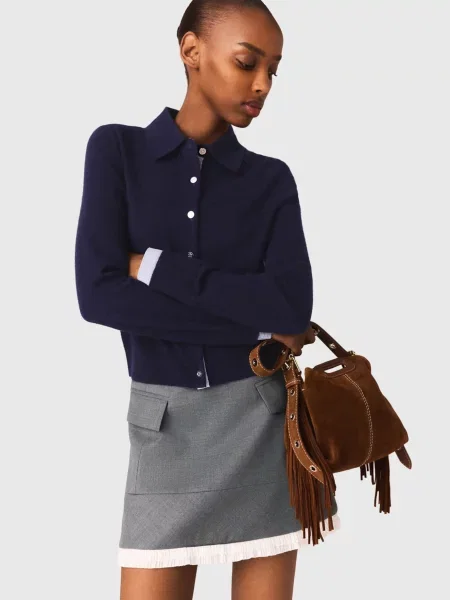 Спідниця Maje сіра