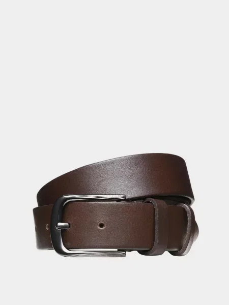 Кожаный ремень Borsa Leather коричневый