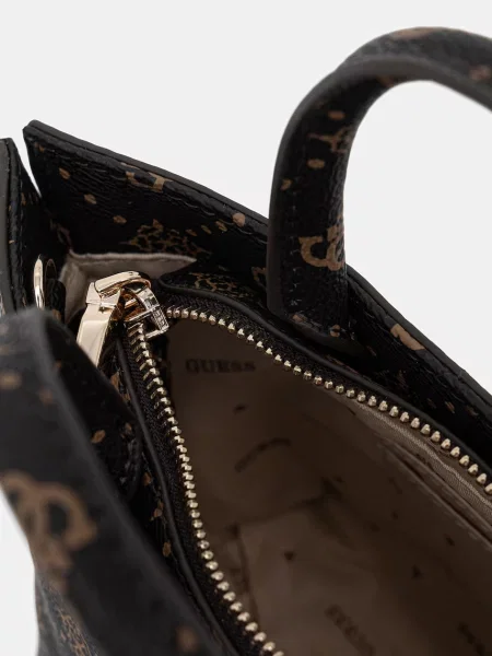 Кожаная сумка через плечо Guess