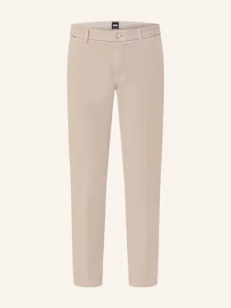 Boss Chinosy Kaiton Slim Fit beige beżowe