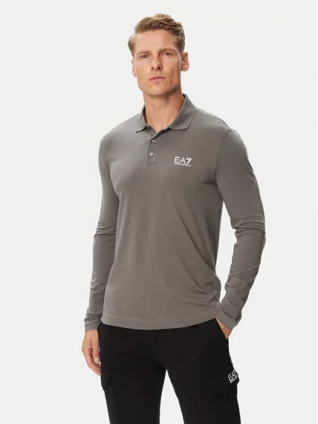 Emporio Armani Tricou polo PJVQZ gri