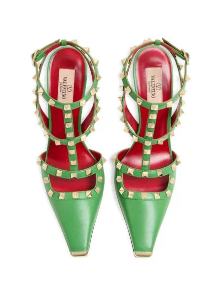 Pantofi cu toc Valentino Garavani verde