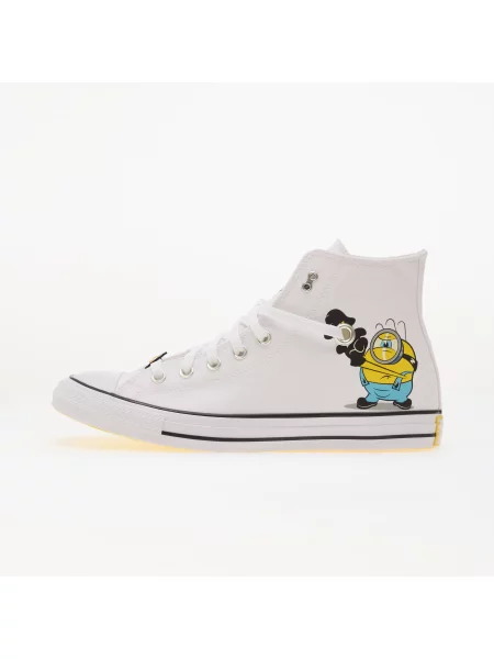 Sneakers Converse x Minions Chuck Taylor All Star Optical White EUR 46 alb