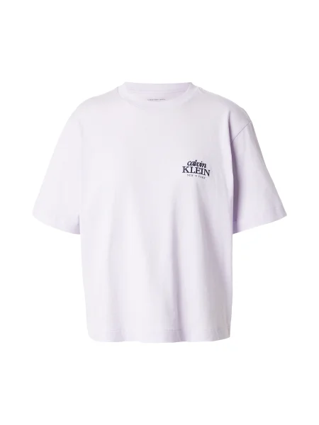 Calvin Klein Jeans Tricou mov liliachiu roz