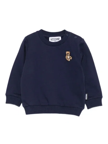 Bluza dziecięca Moschino niebieska